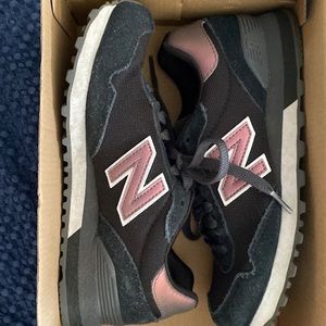New balance black and rose gold